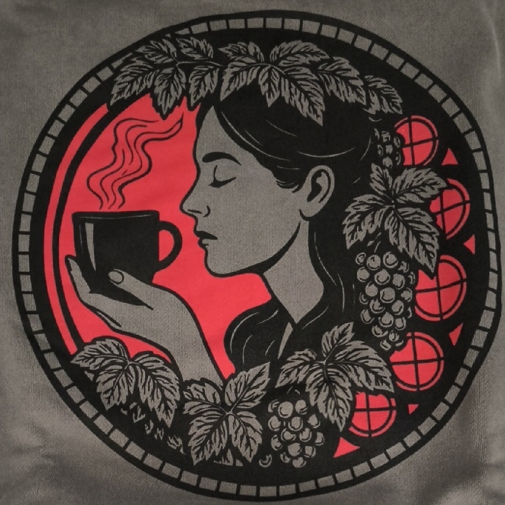 Hoodie Sweater Goddess Of The Grind ☕ Black Riffle Coffee Club ❤️ Hoodie. BRCC